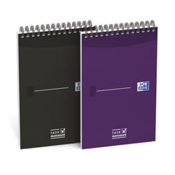 Oxford 400055727 quaderno per scrivere Viola, Nero