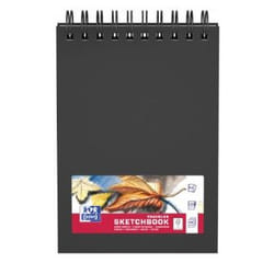 Oxford 400152645 quaderno per scrivere A5 20 fogli Nero