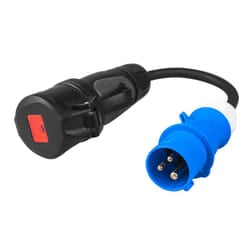 Green Cell EVAK03 cavo di ricarica per veicoli elettrici Nero Tipo 1 Type 2 5 0,5 m