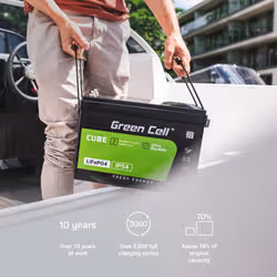 Green Cell LFPGC12V60AH batteria UPS Litio Ferro Fosfato (LiFePo4) 12,8 V 60 Ah - Vista aggiuntiva 4