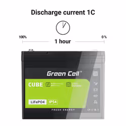 Green Cell LFPGC12V10AH batteria UPS Litio Ferro Fosfato (LiFePo4) 12,8 V 10 Ah - Vista aggiuntiva 7