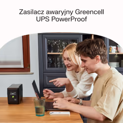 Green Cell gruppo di continuità (UPS) A linea interattiva 0,85 kVA 480 W 2 presa(e) AC - Vista aggiuntiva 4