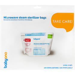 BabyOno Take Care Microwave Steam Sterilizer Bags 5 pz