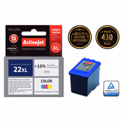 Activejet AH-22RX cartuccia d'inchiostro 1 pz Compatibile Resa elevata (XL) Ciano, Magenta, Giallo - Vista aggiuntiva 2