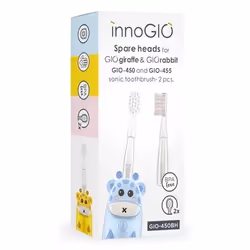 innoGIO GIO-450BH, 2 pz, Trasparente, 3 mese(i), Morbido, 2 anno/i, GIOgiraffe & GIOrabbit