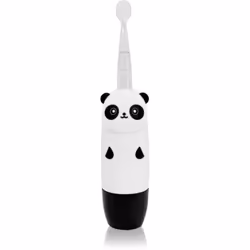 Lo spazzolino da denti elettrico innoGIO GIOPanda Black lava i denti dei bambini in modo rapido, delicato e affidabile.