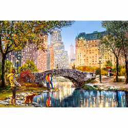 Castorland Evening Walk Through Central Park 1000 pcs Puzzle 1000 pz Città