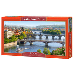 Castorland Vltava Bridges in Prague 4000 pcs Puzzle 4000 pz Città
