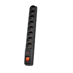 HSK DATA S8 Nero 8 presa(e) AC 230 V