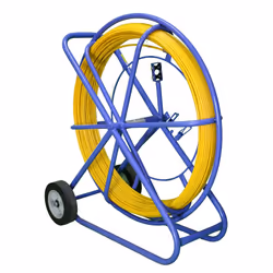 Extralink Sonda passacavi Pilot 9mm 300m fibra ottica FRP, d. 9mm, l. 300m, giallo, Giallo, Fibra di vetro, 9 mm, 300 m, Poli ...
