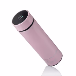 Extralink Tazza termica Smart Travel Mug Rosa con display a LED
