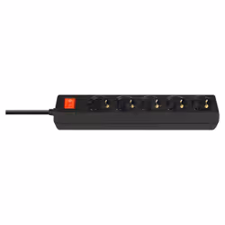 Savio LZ-15 prolunghe e multiple 5 m 5 presa(e) AC Nero - Vista aggiuntiva 3