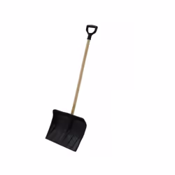 Struttura ABS Dimensioni cm 41x32 Manico legno cm91 Impugnatura chiusa Resistente fino -28°