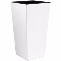 Vaso da fiori in plastica Urbi, puoi metterlo sia all'interno che all'esterno. All'interno è presente un secchio che garantis ...