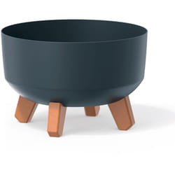 Prosperplast - Vaso da fiori 3,8L Gracia 23,5x23,5x15,5 cm, Antracite - Antracite