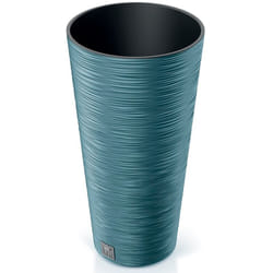 Prosperplast - Vaso alto con riserva acqua 15 l azul escandinavo - furu