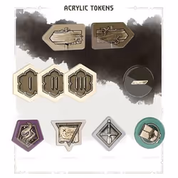 Asmodee The Witcher: Path of Destiny - Acrylic Tokens - Vista aggiuntiva 2