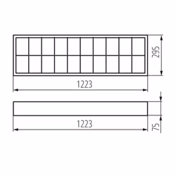 Kanlux S.A. 22672 illuminazione da soffitto G13
