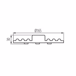 Kanlux S.A. 29302 lampada LED Bianco caldo 3000 K 19 W F - Vista aggiuntiva 4