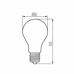 Kanlux S.A. 29605 lampada LED Bianco caldo 2700 K 10 W E27 D - Vista aggiuntiva 7