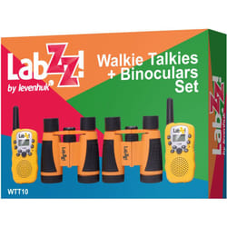 Levenhuk - Kit walkie-talkie e binocolo LabZZ WTT10 (arancione)