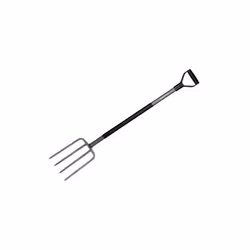 Forca FISKARS Ergonomic - 133400 CARATTERISTICHE: • per smuovere e girare il terreno compatto. • utile anche per aerare il pr ...