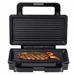 Adler AD 3073 tostiera 1400 W Nero, Argento - Vista aggiuntiva 6