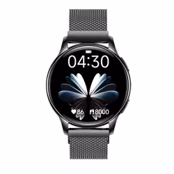 MaxCom Ecowatch3 3,35 cm (1.32") AMOLED 20 mm Digitale 466 x 466 Pixel Touch screen Acciaio inox