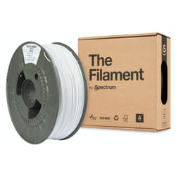 Spectrum Filaments TF-24016 materiale di stampa 3D Polietilene Tereftalato Glicole (PETG) Bianco 1 kg