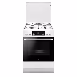 Amica ACM7005RB, Cucina, Bianco, Manopola, Acciaio inox, Frontale, Gas
