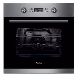 Amica AO2008X/1, Media, Forno elettrico, 70 L, 3200 W, 70 L, Pirolitico