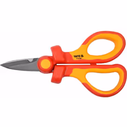 Yato, forbici professionali da elettricista (per rame e alluminio). Lunghezza di taglio 38 mm. Certificate per VDE fino a 100 ...