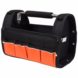 Yato YT-74371 cassetta per attrezzi Nero, Rosso Poliestere, Acciaio inox