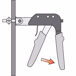 Yato YT-51450 strumento per spinare Pinza per montaggio di tasselli - Vista aggiuntiva 4