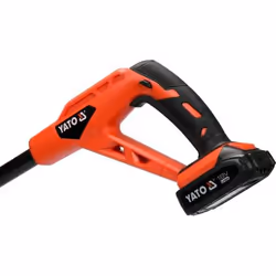 Yato YT-82830 decespugliatore e tagliabordi 30 cm Batteria Nero, Arancione - Vista aggiuntiva 4