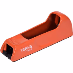 Yato YT-61678, Raspa, Raccoglitore piatto, Alluminio, Laminato, Di metalli non ferrosi, Acciaio, Legno, Acciaio, Rosso, 14 cm