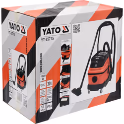 Yato YT-85715 aspirapolvere a traino 30 L Secco e bagnato 1600 W Sacchetto per la polvere - Vista aggiuntiva 4