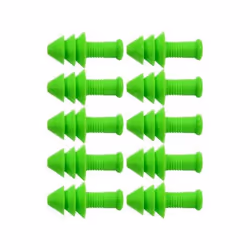 Yato YT-74551, Tappo auricolare monouso, In-ear, Verde, 31 dB, 1,2 cm, Silicone