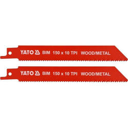 Yato YT-33930 lama per sega a gattuccio, sega a traforo e sega universale Lama per sega circolare Bimetallo 2 pz