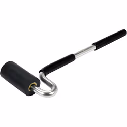 Yato YT-44150, Rullo per cucitura per carta da parati, Nero, Argento, Gomma, Nero, Alluminio, 75 mm