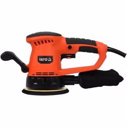 Yato YT-82207 levigatrice portatile Levigatrice orbitale casuale 13000 Giri/min Nero, Arancione 450 W