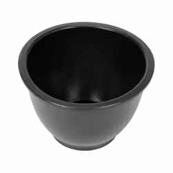 Yato YT-51881, Ciotola, Rotondo, Gomma, Nero, 0,5 L, 13 cm