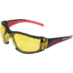 Yato YT-73621 occhialini e occhiali di sicurezza EVA (Acetato del vinile dell'etilene), Polipropilene (PP) Nero, Giallo