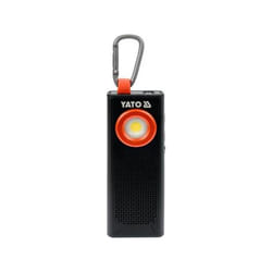 Yato YT-08557 luce da lavoro Nero, Rosso LED 5,9 W