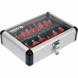 Yato YT-68007 punta per fresa Set di punte 15 pz