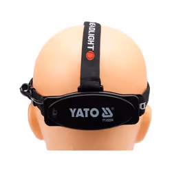 Yato YT-08590 torcia Nero Torcia a mano + torcia frontale LED - Vista aggiuntiva 4