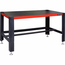 Yato YT-08920, Banco da lavoro per la lavorazione dei metalli, ABS, Acciaio, Nero, Rosso, 1000 kg, 780 mm, 1500 mm