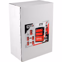 Yato YT-09102 Cassetta degli attrezzi Alluminio, Metallo, Plastica Nero, Rosso - Vista aggiuntiva 7