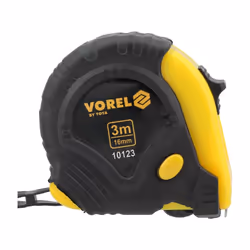 VOREL 10123, Cloruro di polivinile (PVC), Acciaio, 1 pz, 16 mm