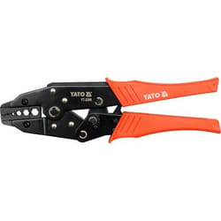 Yato YT-2298 pinza crimpatrice Nero, Rosso